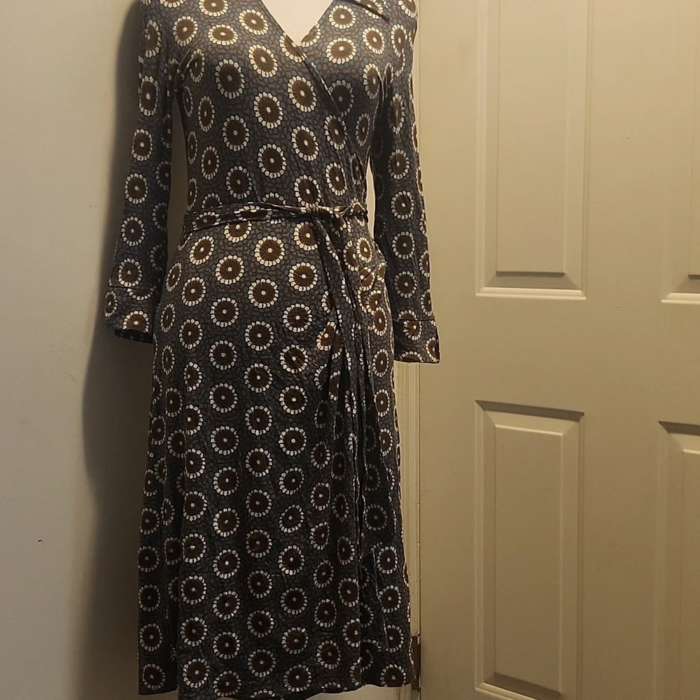 Boden | Dresses | Boden Jersey Wrap Dress Size R | Poshmark